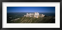 Framed High angle view of a fort, Crac Des Chevaliers Fortress, Crac Des Chevaliers, Syria