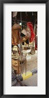 Framed Souvenirs displayed in a market, Palmyra, Syria