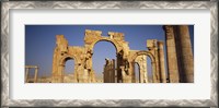Framed Old Stone Ruins in Palmyra, Syria