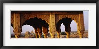 Framed Monuments at a place of burial, Jaisalmer, Rajasthan, India
