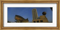 Framed Low angle view of a building, Olympic Port, Golden Whale, Barcelona, Catalonia, Spain