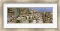 Framed Ruins of ancient Roman city, Leptis Magna, Libya