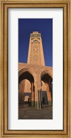 Framed Low angle view of the tower of a mosque, Hassan II Mosque, Casablanca, Morocco