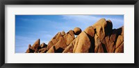 Framed Close-up of rocks, Mojave Desert, Joshua Tree National Monument, California, USA
