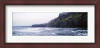 Framed Rock formations at the waterfront, Cliffs Of Moher, The Burren, County Clare, Republic Of Ireland