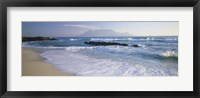 Framed Tide on the beach, Table Mountain, South Africa