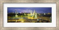 Framed High angle view of a town square, Red Square, Moscow, Russia