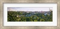 Framed High angle view of a city, Vilnius, Trakai, Lithuania