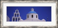Framed High section view of a church, Oia, Santorini, Greece