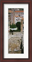 Framed High angle view of the old ruins in a town, Dubrovnik, Croatia