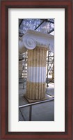 Framed Column in the Acropolis, Athens, Greece