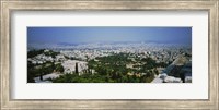Framed High angle view of a city, Acropolis, Athens, Greece