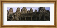 Framed Facade of an old temple, Angkor Wat, Siem Reap, Cambodia