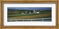 Framed Amish Farms, Pennsylvania