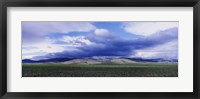 Framed Montana Sky