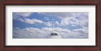 Framed High section view of an airplane, Boeing 747, London, England