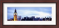 Framed Buildings in a city, Big Ben, Houses Of Parliament, Westminster, London, England