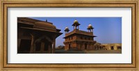 Framed Low angle view of a building, Fatehpur Sikri, Fatehpur, Agra, Uttar Pradesh, India