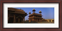 Framed Low angle view of a building, Fatehpur Sikri, Fatehpur, Agra, Uttar Pradesh, India