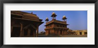 Framed Low angle view of a building, Fatehpur Sikri, Fatehpur, Agra, Uttar Pradesh, India