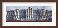 Framed Facade of a palace, Catherine Palace, Pushkin, St. Petersburg, Russia