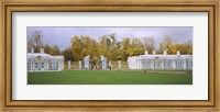 Framed Lawn in front of a palace, Catherine Palace, Pushkin, St. Petersburg, Russia