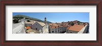 Framed High angle view of buildings, Minceta Tower, Dubrovnik, Croatia