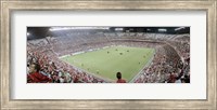 Framed Crowd in a stadium, Sevilla FC, Estadio Ramon Sanchez Pizjuan, Seville, Seville Province, Andalusia, Spain