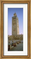 Framed Low angle view of a minaret, Koutoubia Mosque, Marrakech, Morocco