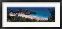 Framed High angle view of a beach, Bermuda