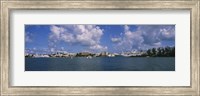 Framed Hamilton harbor, Bermuda