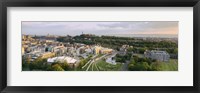 Framed High angle view of a city, Holyrood Palace, Our Dynamic Earth and Scottish Parliament Building, Edinburgh, Scotland