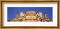 Framed Low angle view of a mosque, Blue Mosque, Istanbul, Turkey
