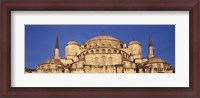 Framed Low angle view of a mosque, Blue Mosque, Istanbul, Turkey