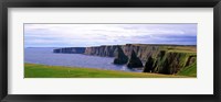 Framed Seascape with coastal cliffs, Ireland.