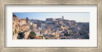 Framed Houses in a town, Matera, Basilicata, Italy