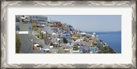 Framed Houses in a city, Santorini, Cyclades Islands, Greece