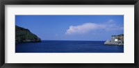 Framed Island in the sea, Majorca, Spain