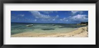 Framed Boats in the sea, North coast of Antigua, Antigua and Barbuda