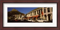 Framed Traffic on the road, Lion's Head, Camps Bay, Cape Town, Western Cape Province, Republic of South Africa