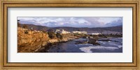 Framed Old whaling station on the coast, Hermanus, Western Cape Province, Republic of South Africa