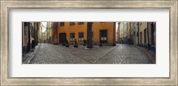 Framed Buildings in a city, Gamla Stan, Stockholm, Sweden