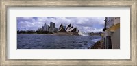 Framed Buildings at the waterfront, Sydney Opera House, Sydney Harbor, Sydney, New South Wales, Australia