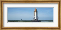 Framed Rollout of Space Shuttle Discovery, NASA Kennedy Space Center, Cape Canaveral, Brevard County, Florida, USA
