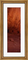 Framed House Of Fire, Anasazi Ruins, Mule Canyon, Utah, USA