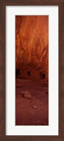 Framed House Of Fire, Anasazi Ruins, Mule Canyon, Utah, USA