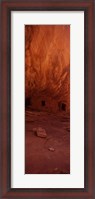 Framed House Of Fire, Anasazi Ruins, Mule Canyon, Utah, USA