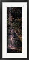 Framed Waterfall in a forest, Columbia Gorge, Oregon, USA