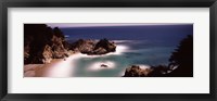 Framed Rock formations at the coast, Big Sur, California