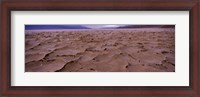 Framed Textured salt flats, Death Valley National Park, California, USA